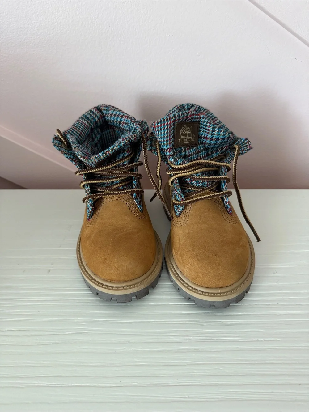 Timberland Slouch Toddler Flannel Boots